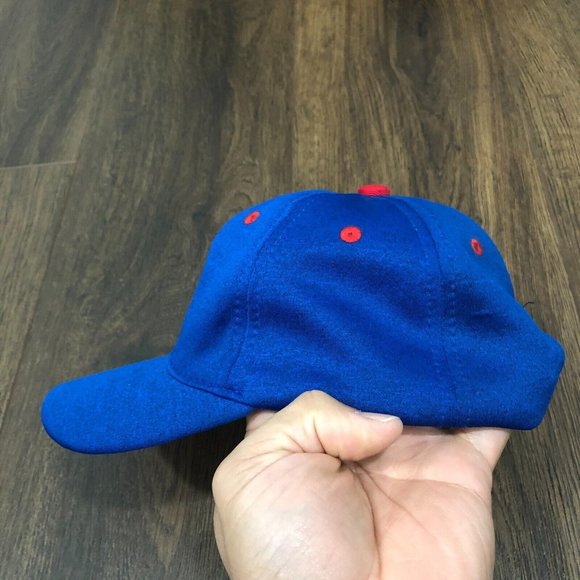 Chicago Cubs Hat Cap Logo SnapBack Baseball Cub Design Under Bill Melonwear - Picture 4 of 8